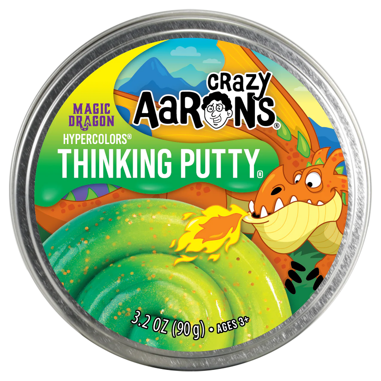 Crazy Aaron Hypercolour Magic Dragon