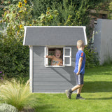 EXIT Loft 100 Wooden Playhouse - Grey