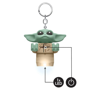 LEGO Star Wars Grogu The Child Baby Yoda LEDLITE Keyring Figure
