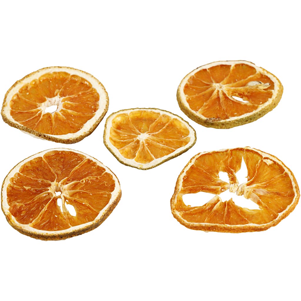 Dried orange slices