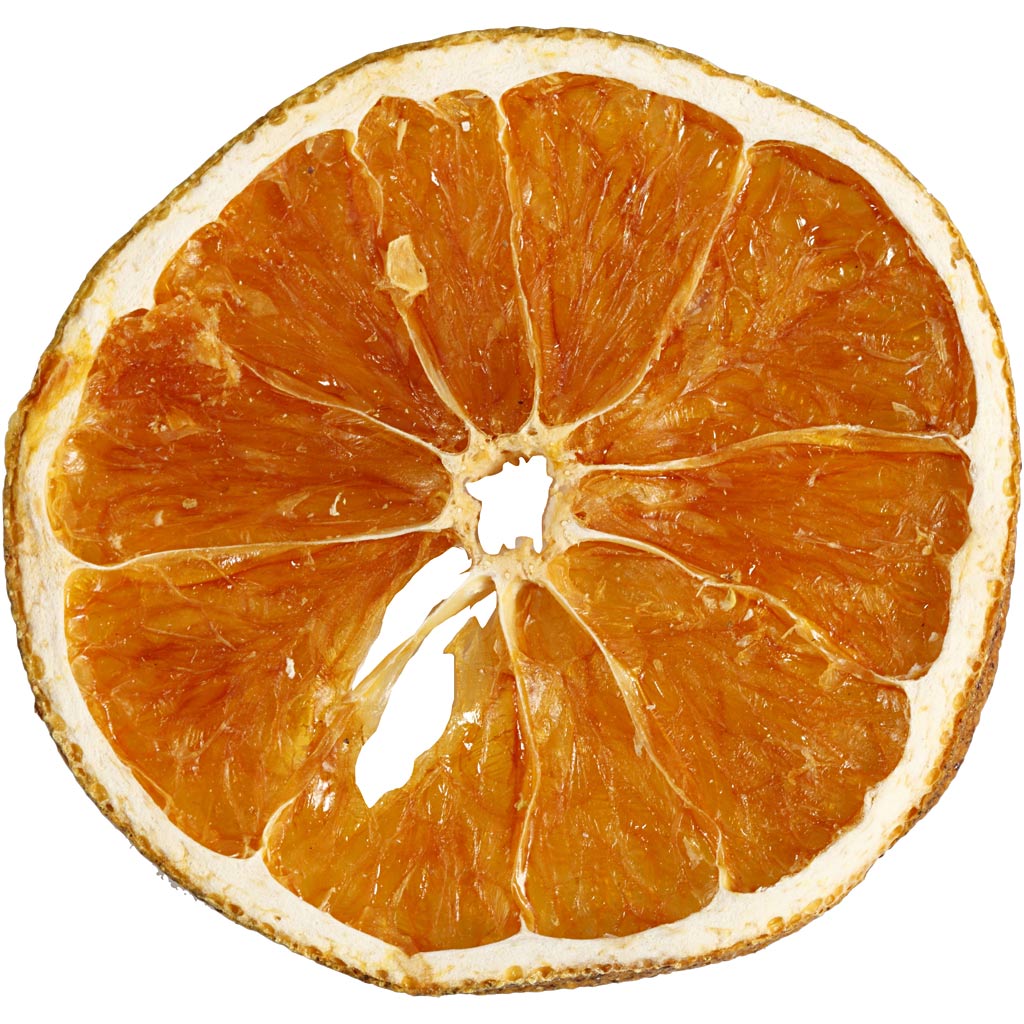 Dried orange slices
