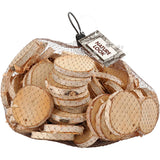 Wooden disc with hole