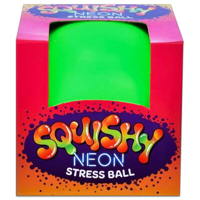 Squishy Neon Stress Ball 90Mm