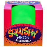 Squishy Neon Stress Ball 90Mm