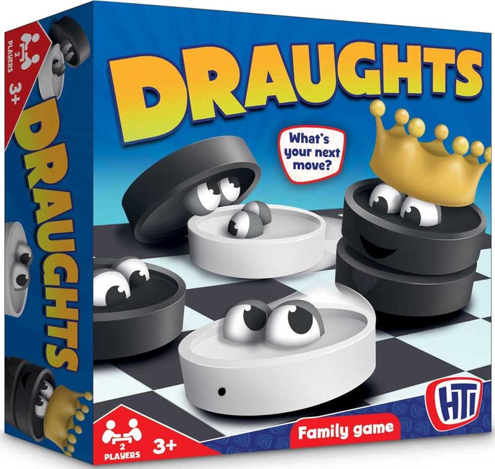 Traditional Draughts Board Game