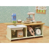 Sylvanian Families Kitchen Island Furniture Set