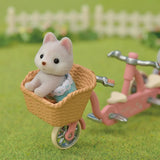 Sylvanian Families Tandem Cycling Set - Husky Sister & Brother