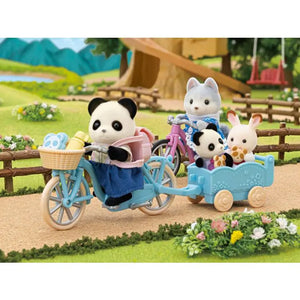 Sylvanian Families Cycle & Skate Set - Panda Girl