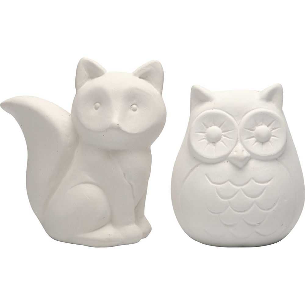 Saving Bank 9cm - Forest Animals (2 Pack)