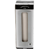 Terracotta Vase 11 cm - White
