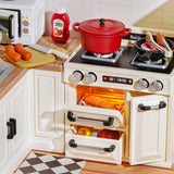 Rolife Happy Meals Kitchen DIY Miniature House