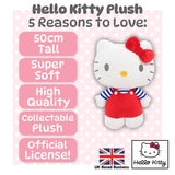 Hello Kitty 50cm Plush Toy - Red Dress