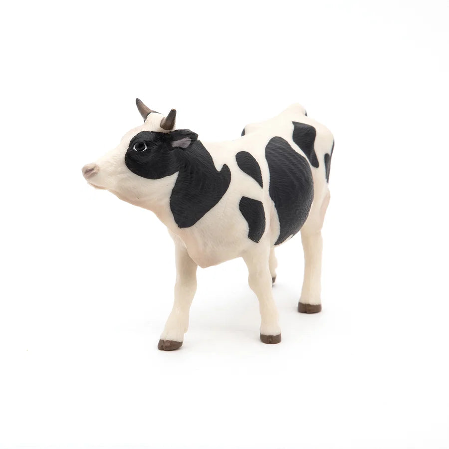 Papo Black and White Cow