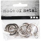 Keyring with chain