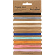 Polyester Cord 0.6mm - Assorted Colours (10x4m)