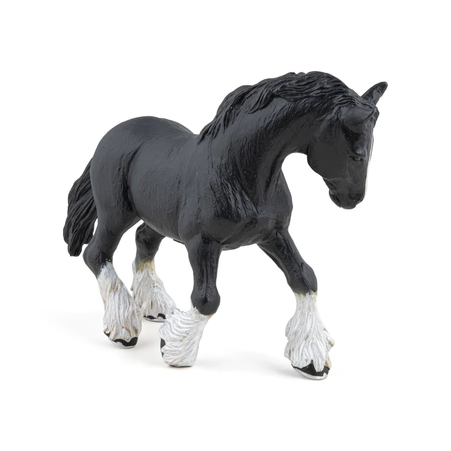 Papo Black Shire Horse