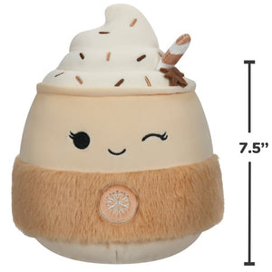 Squishmallows 7.5 Inch Joyce Eggnog with Whipped Cream