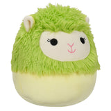 Squishmallows 7.5 Inch Caroline Lime Green Alpaca