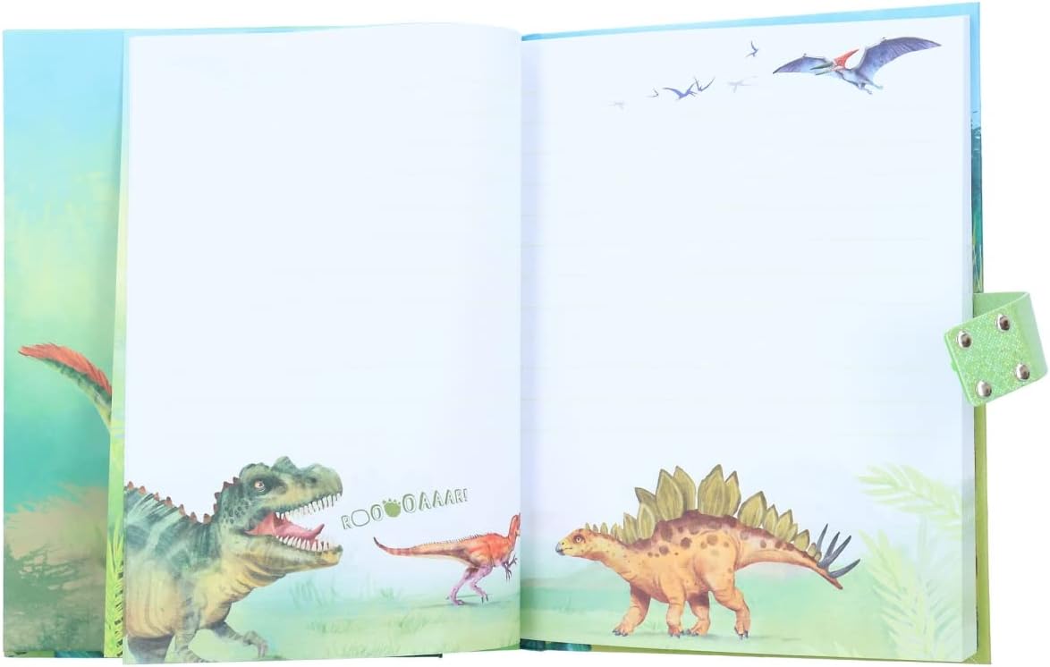 Dino World Diary With Code And Sound