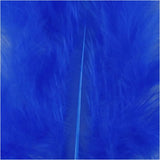 Down Feathers 5-12 cm - Blue (15 Pack)
