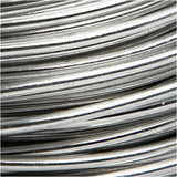 Aluminium Wire Round 29m - Silver