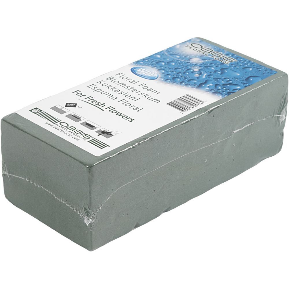 Oasis Floral Foam 23x11x8 cm - Green