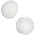 Pompoms - White D: 15 mm (200 pcs)