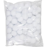 Pompoms White (100 Pack)