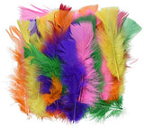 Turkey Feathers Big 60pcs