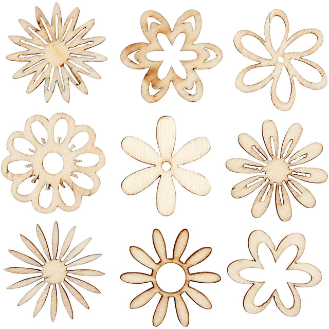 Wooden decorations