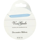 Decoration Ribbon - Light Blue W: 6 mm, 15m