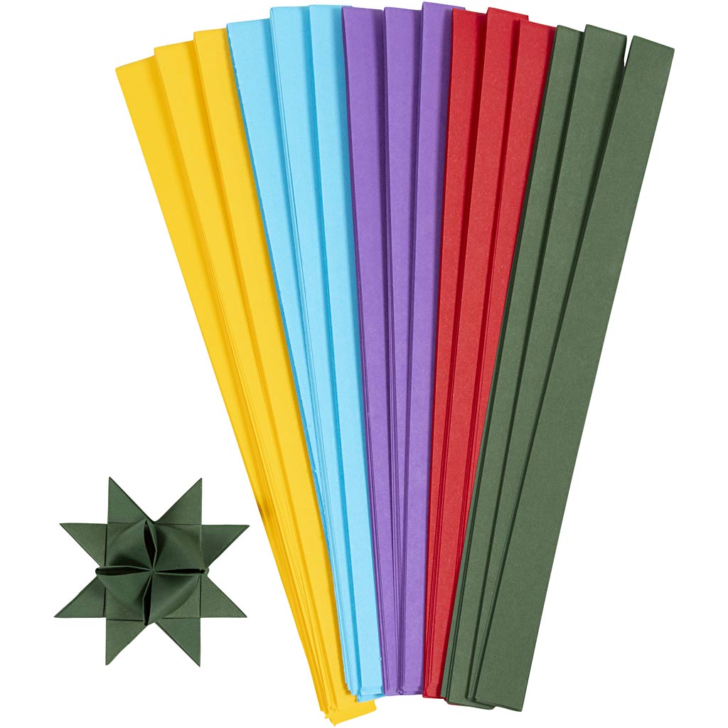 Paper Star Strips