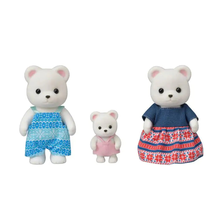 Sylvanian Families Polar Bear Family