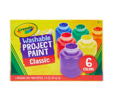 Crayola Washable Kids Project Paint (6 Pack)