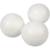 Polystyrene Balls - White 8cm (25 Pack)