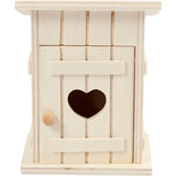 Miniature outhouse