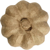 Handmade pumpkin of papier-mâché.