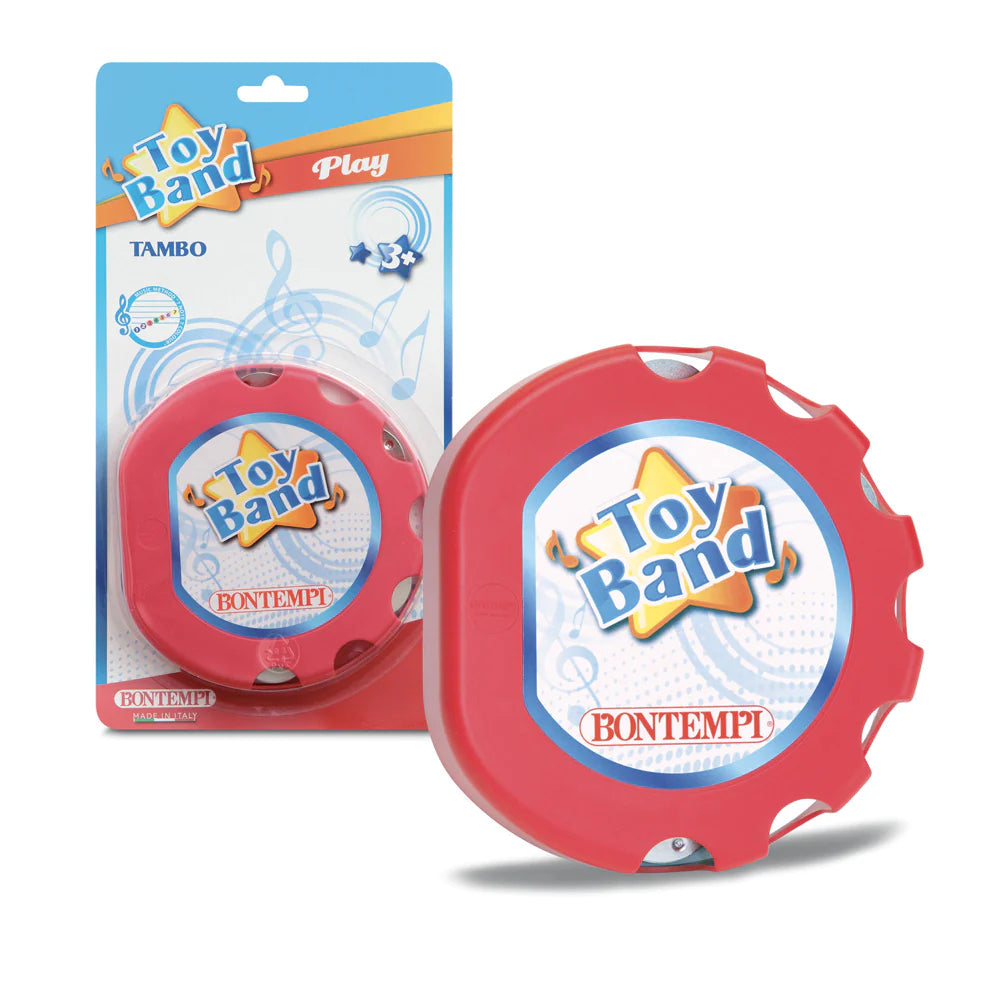 Tambourine with cymbals.