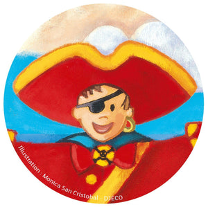 Djeco The Pirate and his Treasure - 36 Piece Jigsaw Puzzle