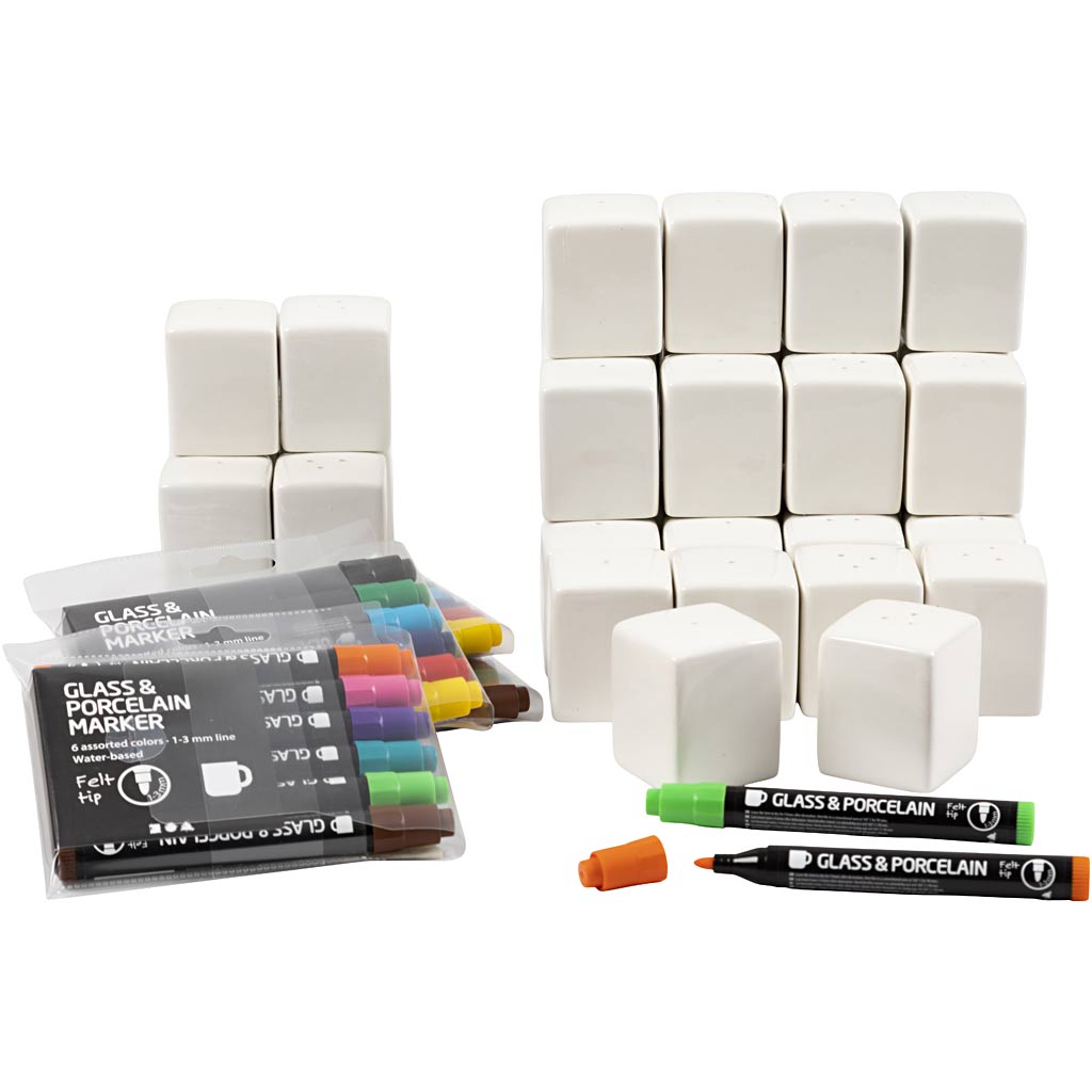 Classroom kit of salt & pepper sets