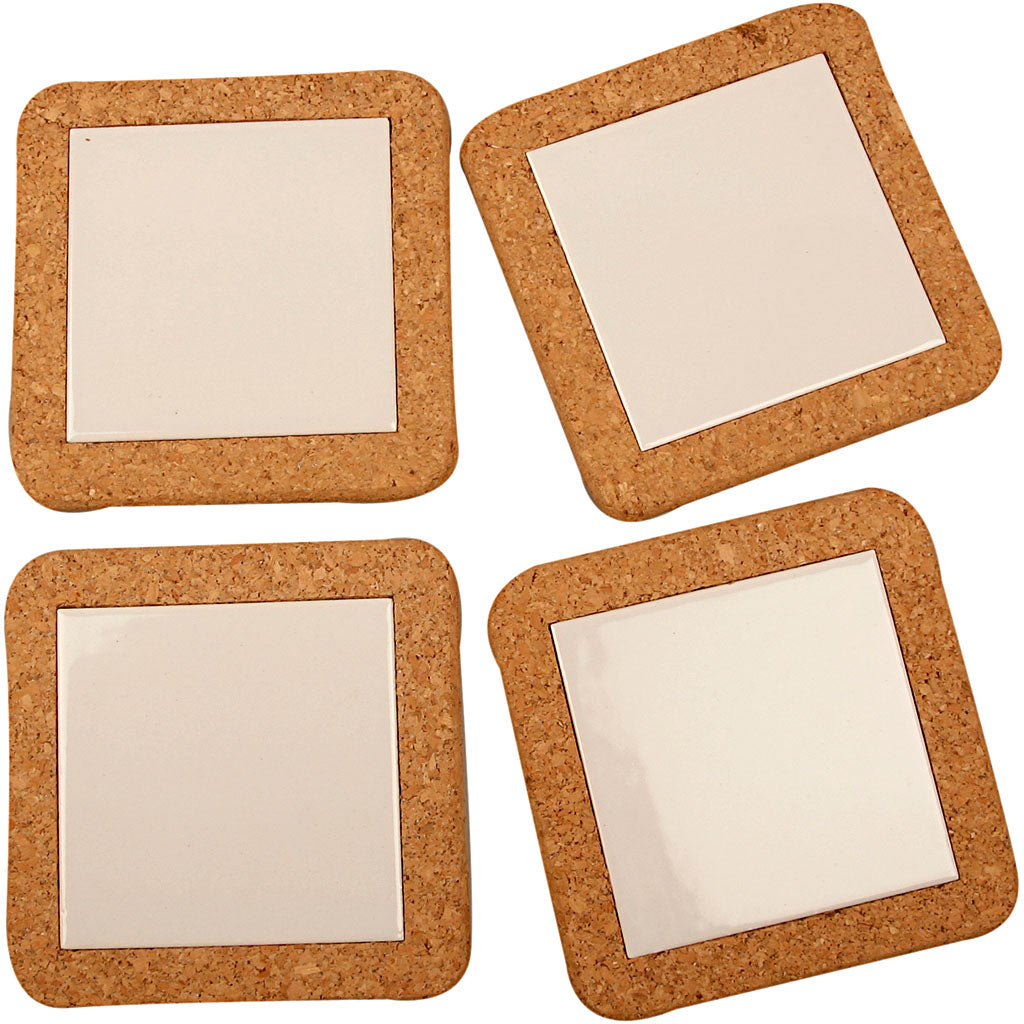 Trivet with cork frame
