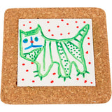 Trivet with cork frame