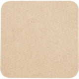 Coaster 10x10cm Thickness: 3 mm MDF (6 Pieces)