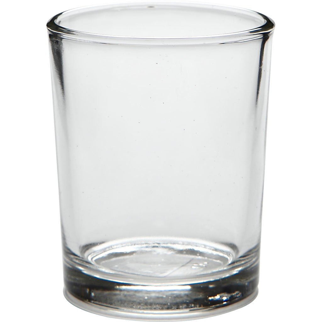 Tealight holder in glass