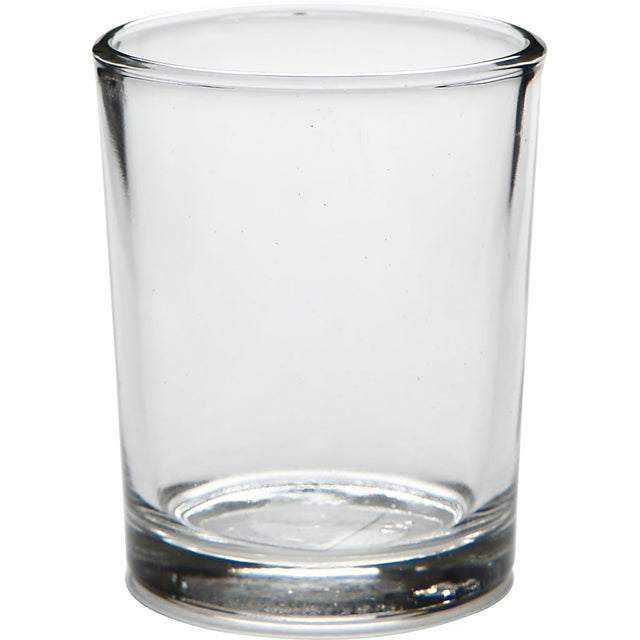 Tealight holder in glass