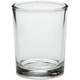 Tealight holder in glass