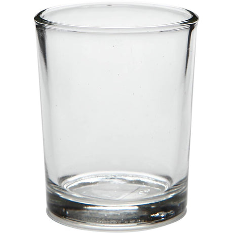 Tealight holder in glass