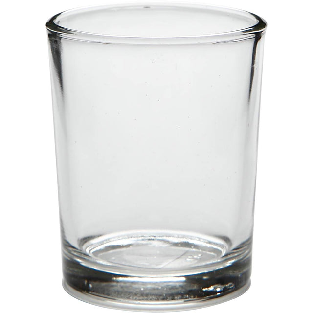 Tealight holder in glass