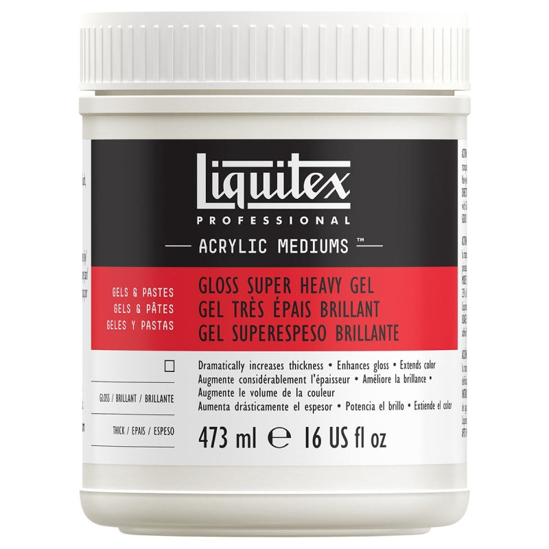 Liquitex Professional - Gloss Super Heavy Gel Medium 473ml