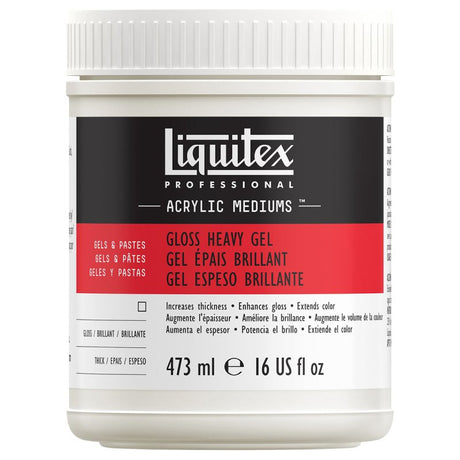 Liquitex Professional - Gloss Heavy Gel Medium 473ml